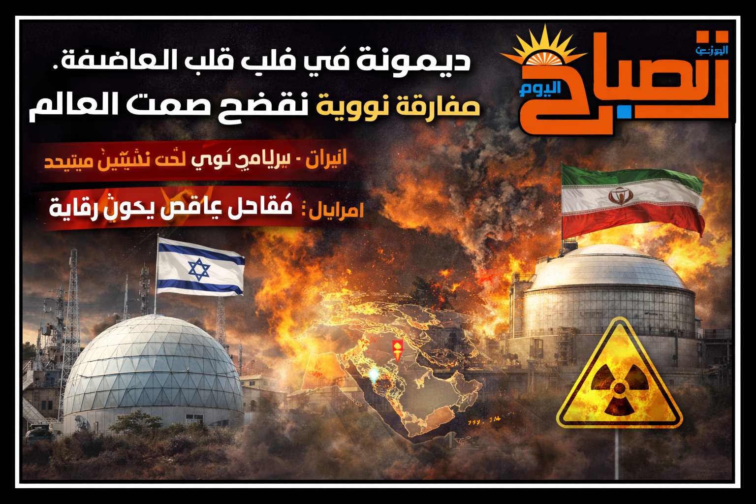 ديمونة في قلب العاصفة.. مفارقة نووية تفضح صمت العالم